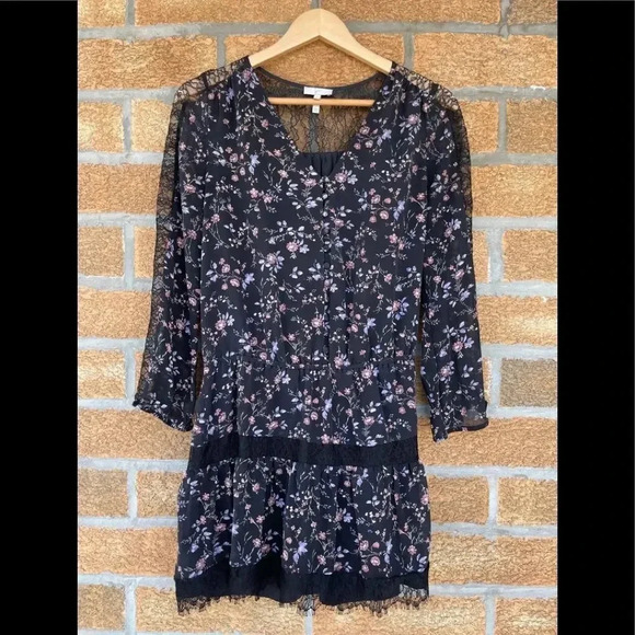 JOIE Auggie Floral Dress XS - Picture 4 of 14